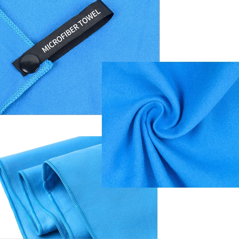 Microfiber Towels for Travel Sports Fast Drying Absorbent Soft Jogging Gym Beach Swimming Yoga Towel