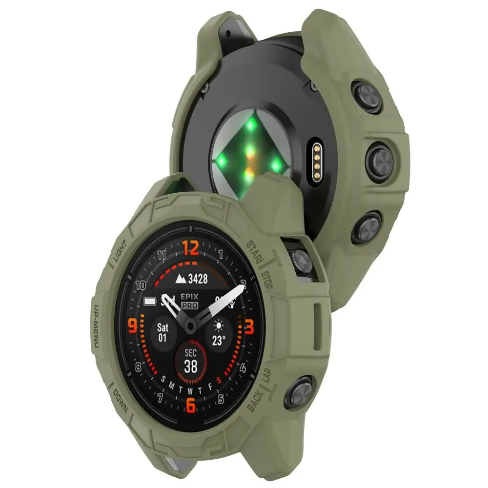 Premium 47MM Smartwatch Protective Case with Soft Screen Protector