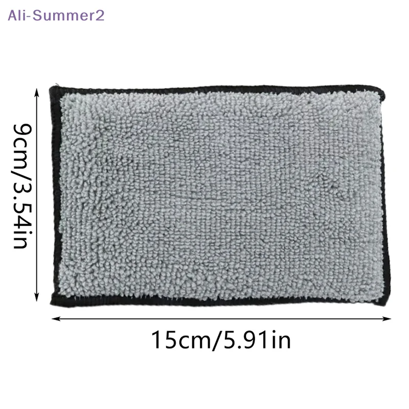 【Summer2】가죽 내부 세차 패드용 양면 자동차 내부 세척 스펀지 스크래치 없는 자동차용 마이크로화이버 스크럽 스펀지