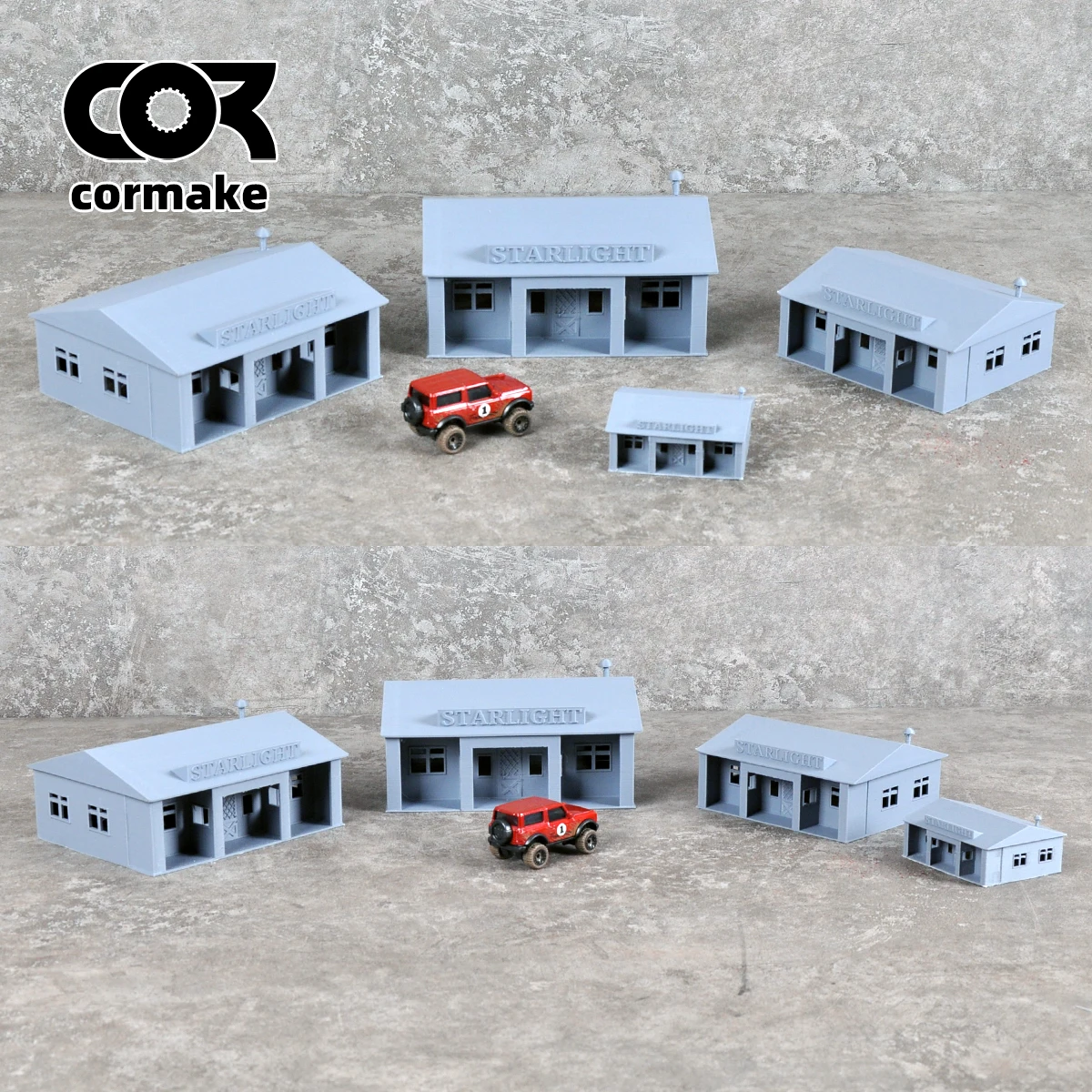 조립식 건축 모형 모래 테이블 카페 커피숍 상점 건물 철도 디오라마 스케일 모형 키트 1/64/72/87/150