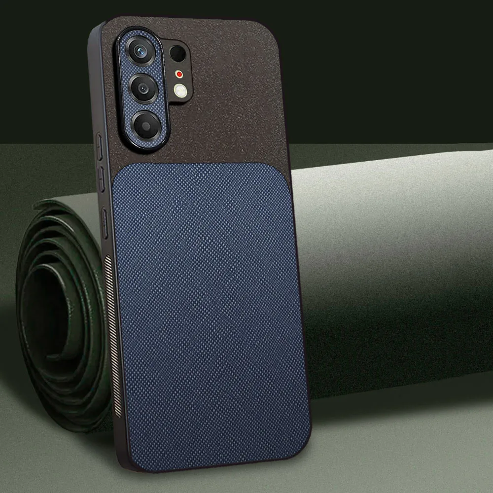 Luxury PU Leather Shockproof Phone Cover in Ultra Silicone