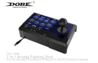 DOBE 7 In1 USB Arcade Fight Stick Street Fighting Joystick Controller for PS3 / PS4 / XBOX ONE / XOBX 360 / PC / Android /Switch - Image 4