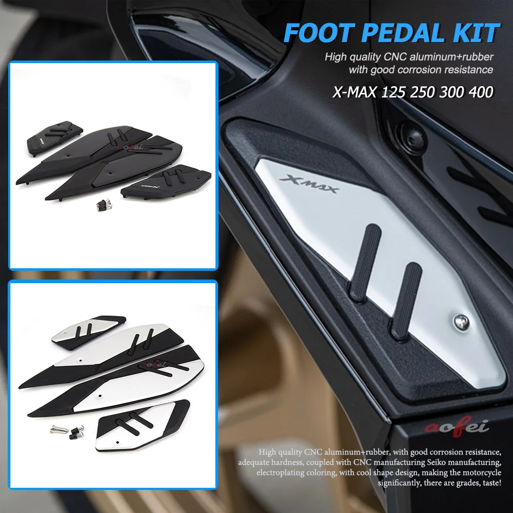 NewMotorcycleFootPegsPadPedalRestsFootpegsFootrestForYAMAHA