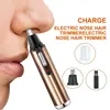 Electric Eyebrow Nose Hair Trimmer Shaving Machine Hot Selling Gold Battery Model 2