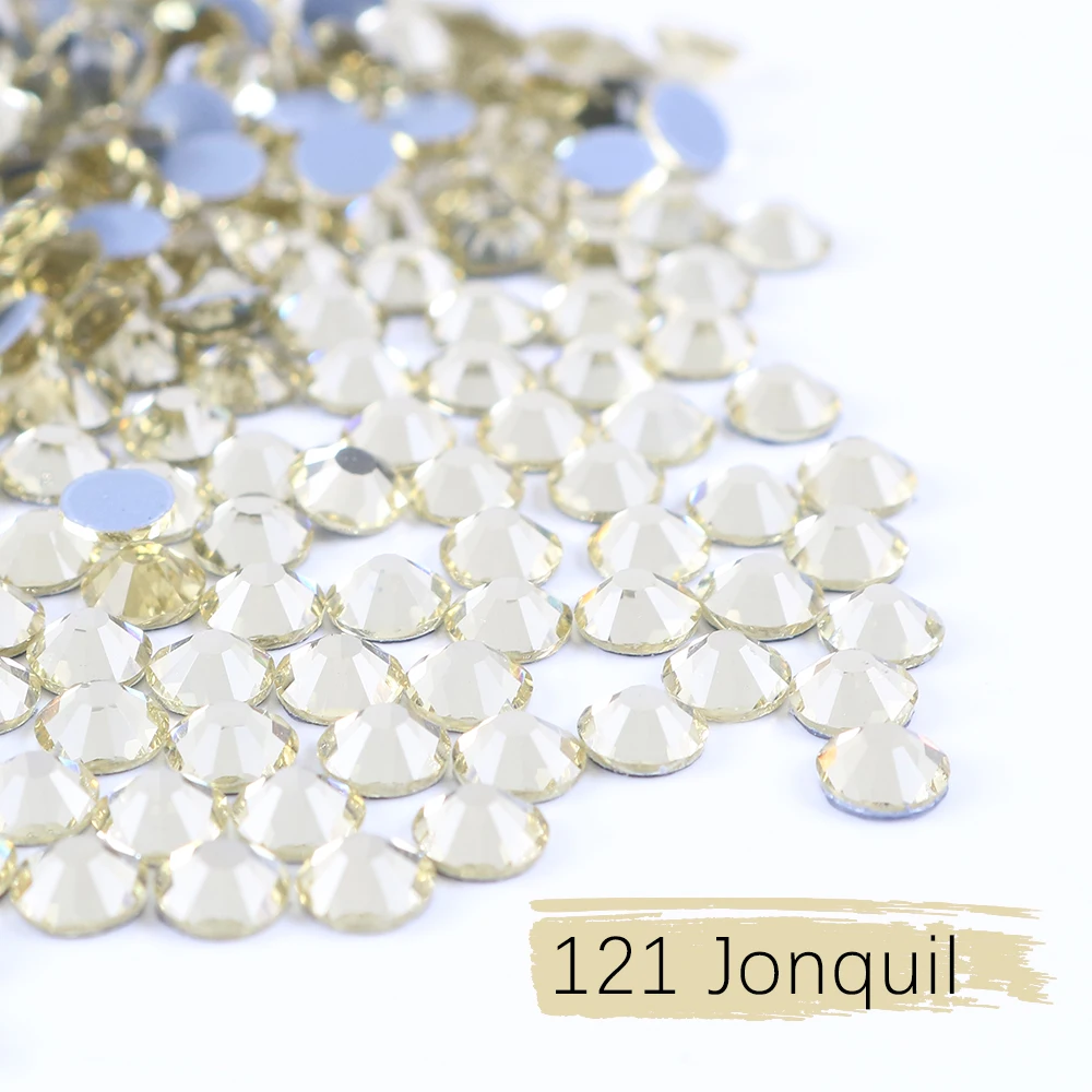 Sparkling Crystal Glass Rhinestones for Clothing and Garment Decoration