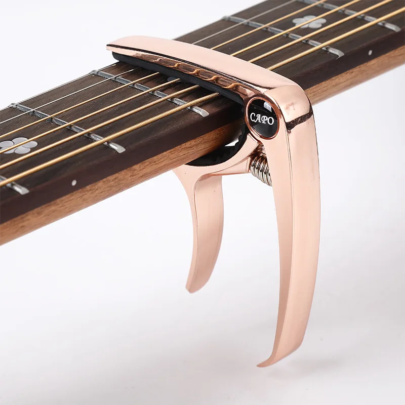 Premium Aluminum Alloy Guitar Capo - Professional Key Trigger for Acoustic & Electric Instruments