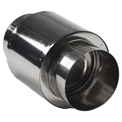 Gas Water Heater Anti Backflow Check Valve 60mm Stove Pipe Chimney Tent Pipe Flue Extension Tube Adapter Gas Water Heater
