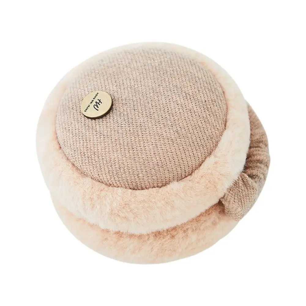 Warm Earmuffs Fur Earmuffs Foldable Plush Earmuffs Soft Portable Winter Ear-Muffs Ear Warmer Women Men Ear Muffs Fashion Outdoor Cold Protection Earflaps