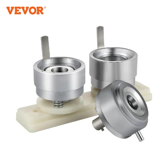 VEVOR Badge Punching Die 3 inch/75mm Round Punching Die with ABS Slide  Button Die Carbon Steel Badge Maker Part Aluminum Alloy Core Compatible  with