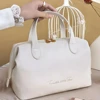 Large-Capacity Travel Cosmetic Bag Portable PU Makeup Pouch Women Waterproof Bathroom Washbag Multifunctional Toiletry Kit 3