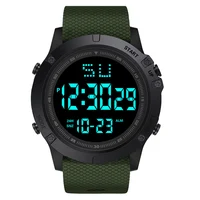 Montre de dehors Militaire Multifonction pour Homme et Enfant, Étanche, Numérique, LED, Grand Cadran, Étudiant, Électronique 3