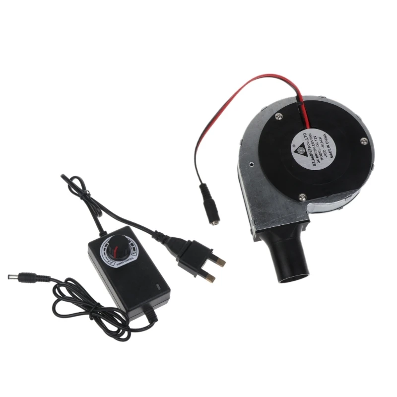 11028 12V Cooking Blower BBQ Starter Barbecue Stove Camping Grill Fan 5000R