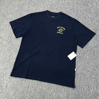 2025 New Men's and Women's Same Summer Pure Cotton Printing Short Sleeves Are Simple, Casual and Comfortable 1