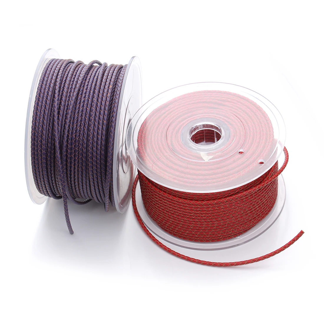Leather Cord 2Yards 3/4/6mm Braided Genuine Leather Cord String Rope DIY Necklace Bracelet Findings leather cord