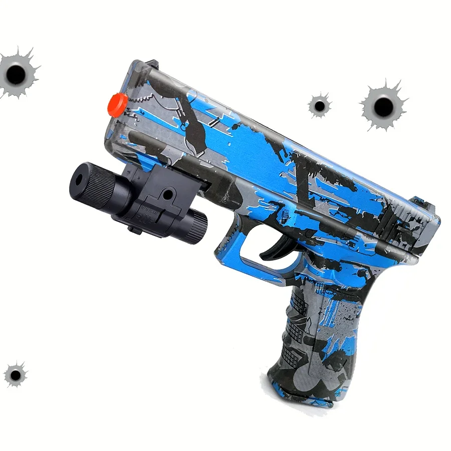 G-17 Ball Blaster Pistol Toys, Manual Blaster, NO Need Charge Outdoor Shooting Toys, Backyard Games Gift 3