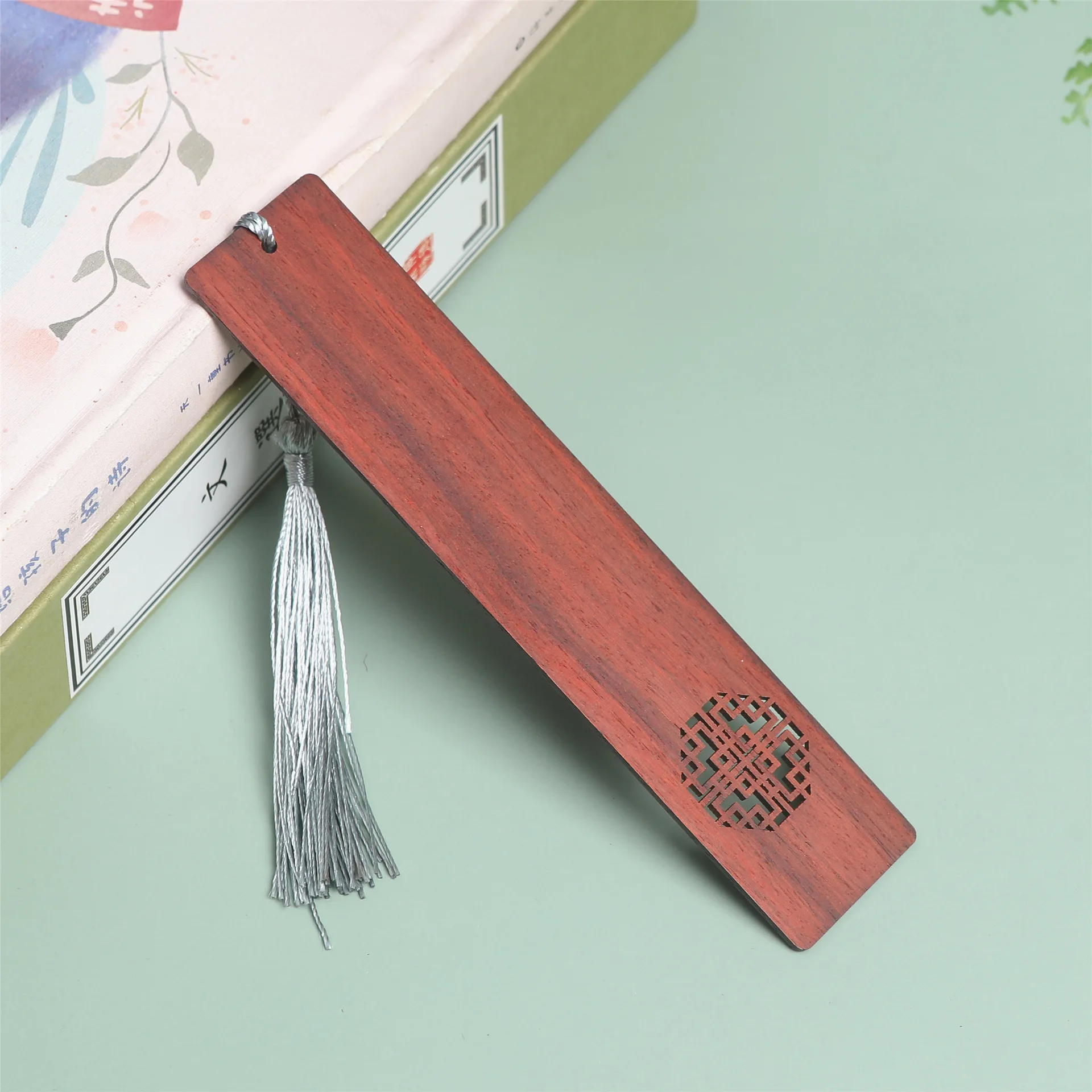 Retro Wooden Bookmarks Stationery Gifts Book Accessories wooden bookmark bookmarks stationery supplies For Reading Lovers Students Reading Marks