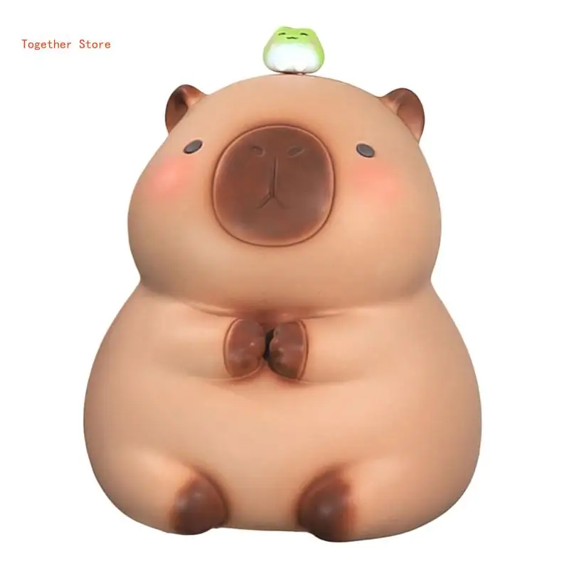 Capybaras Saving Banks for Kids, Small Size Plastic Coin Banks for Birthday 6XDD 3