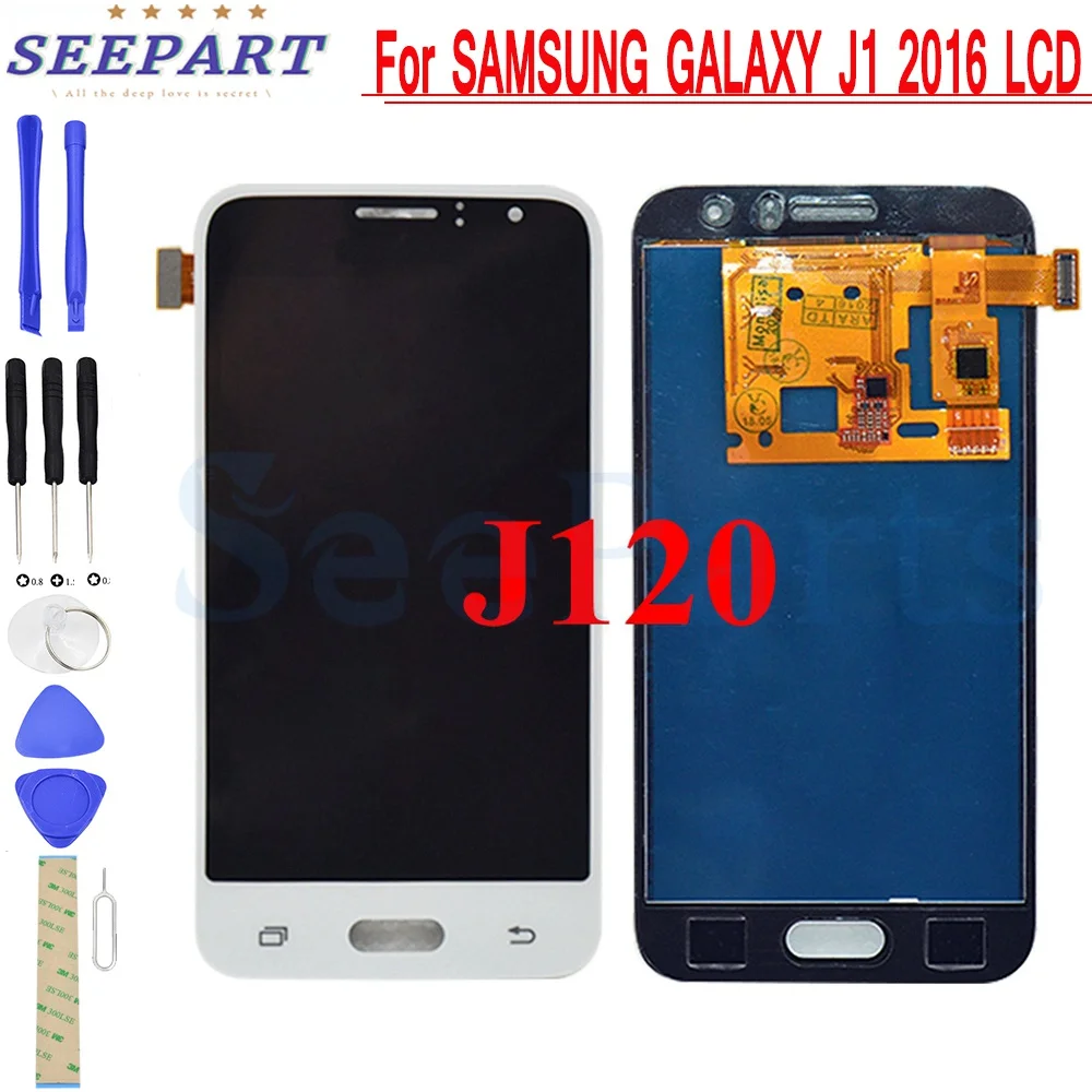 For SAMSUNG GALAXY J1 2016 LCD J120M 