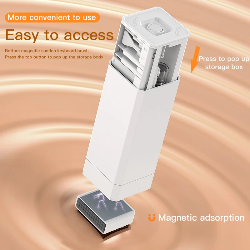 32/21/20 in1 Multifunctional Magnetic Cleaning Tool Kit for PC Laptop Keyboard Camera Mobile Phone Earbuds iPad iPhone 15 5
