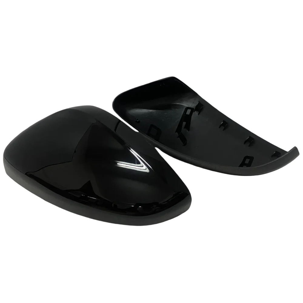 푸조 308 MK2 2014-2022 자동차 교체 백미러 사이드 미러 커버 윙 캡 외부 도어 후면보기 케이스 트림 글로시 블랙