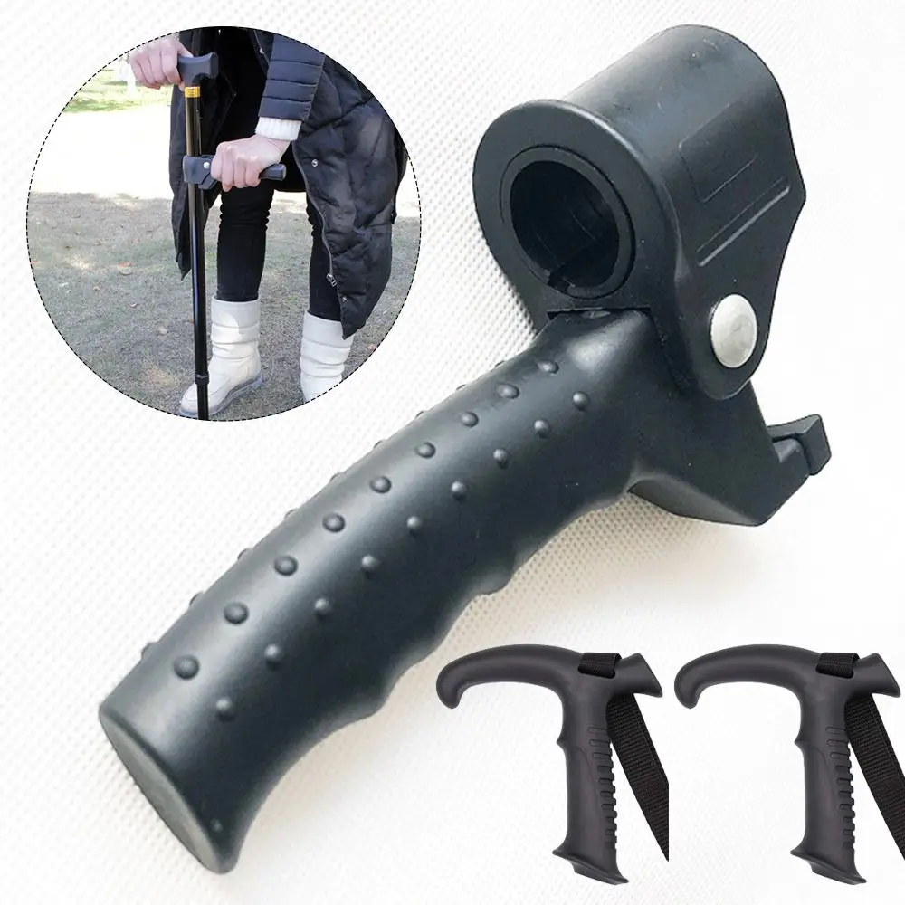 Trekking Pole 18/20/22mm Monopod Handle Adapter Walking Stick Cane Converter Grip Trekking Pole Handle Monopod Head Attachment Hiking Tool