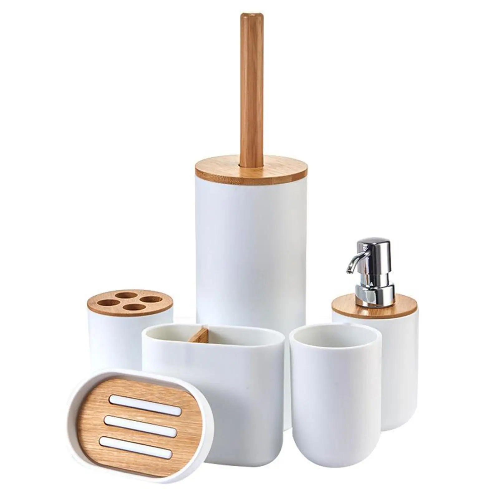 Bathroom Accessory Easily Clean for Storing Your Toiletries Countertop Decor