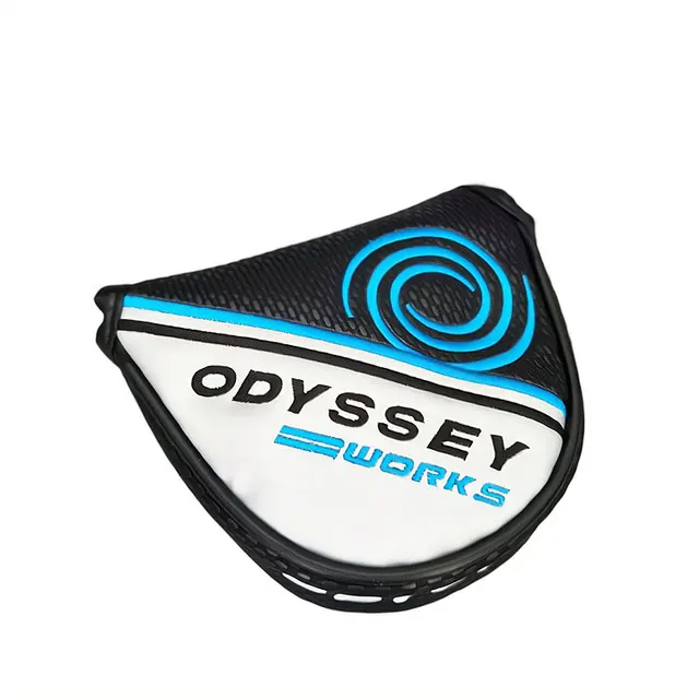 Golf Headcovers PU Leather ODYSSEY Golf Putter Headcover Golf Accessory Dustproof Covers