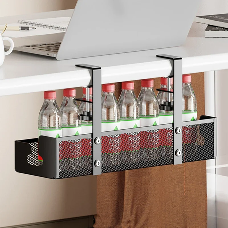 Cable Organizer Desk Organizer Storage Organizer 1PCS Under Desk Cable Management Tray Rack