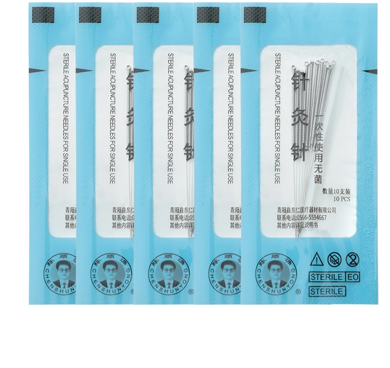 500Pcs/Lot Acupuncture Needles 500 Disposable Body Massager Beauty Acupoints Massage Masajeador