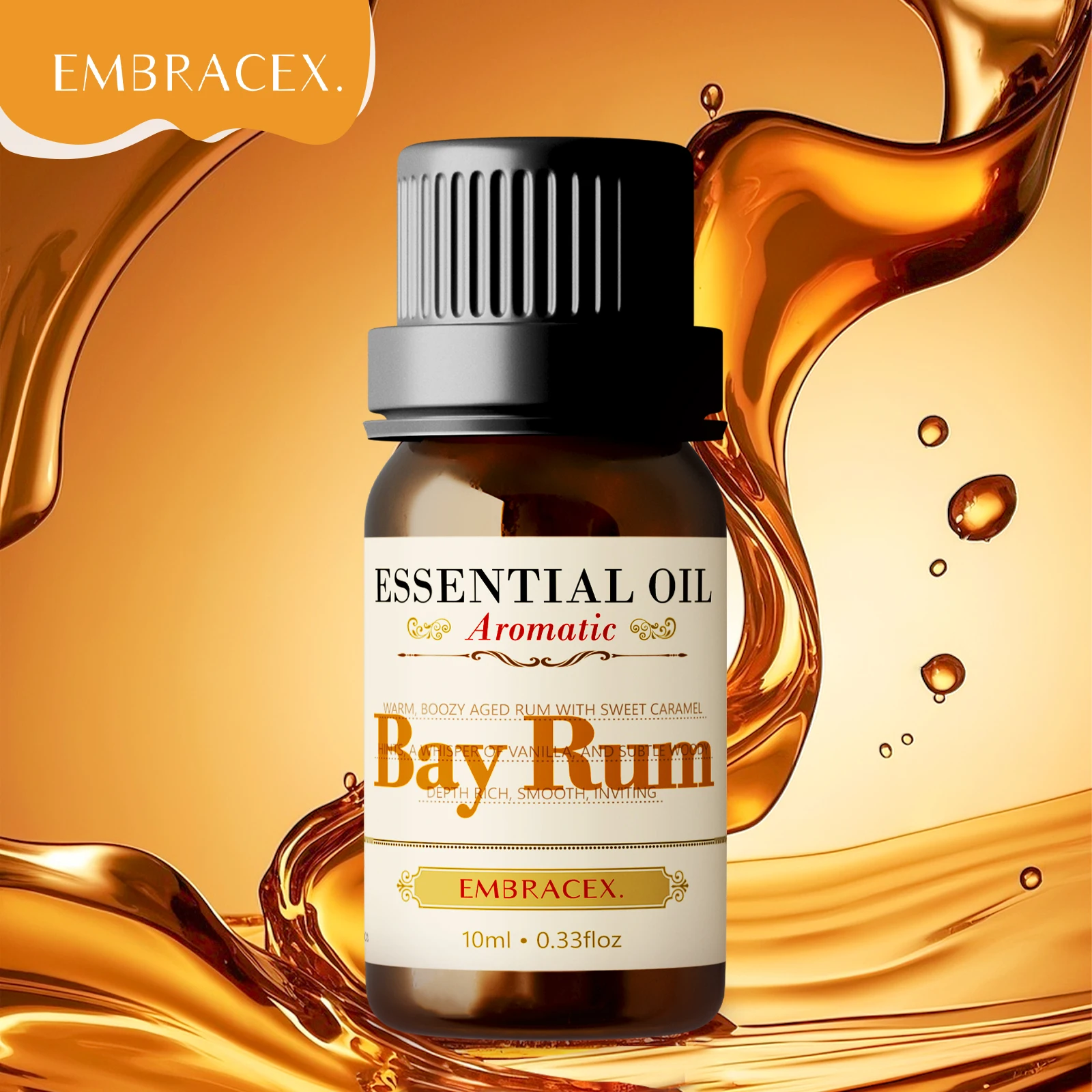 Huiles essentielles de rhum de baie 10ml, Parfum d'aromathérapie, cadeaux amusants, bricolage de bougies, fabrication de savon, humidificateur de Diffusion