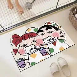 Quick - Dry Cartoon Anime Shower Mat - Soft, Comfortable, and Stylish Home Gift (3)