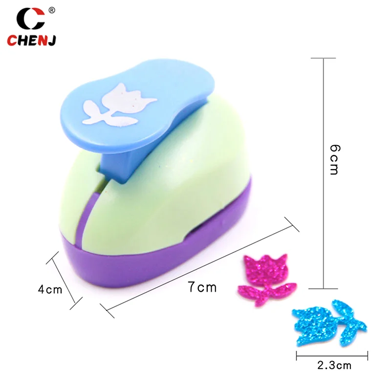Large Diy Paper Cut Foam Maker Puncher Scrapbook Flowers Punch Labor Saving Children Hole Punch Embossing DIY Craft Hole paper punch paper craft punch embossing maker