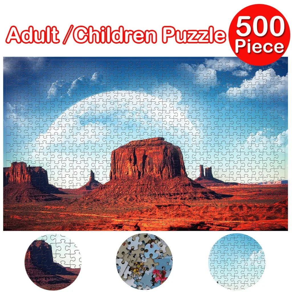 320 jogo grande presente 500 quebra-cabeça interessante brinquedos  personalizados quebra-cabeças peça adultos puzzle brinquedo dicionário -  AliExpress