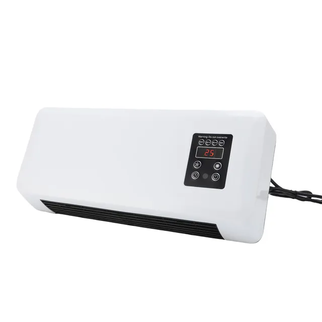 เครื่องปรับอากาศติดผนังพร้อมระบบสลับความเย็น/ความร้อน ใช้งานง่าย ประหยัดพลังงาน เหมาะสําหรับใช้ในห้องน้ําในบ้าน 1