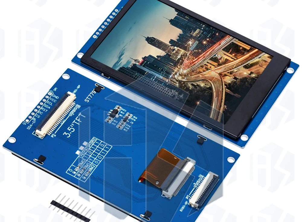 2,4/2,8/3,2/3,5 Zoll 240x320 320x480 SPI 2,4" TFT Serielles Port-Modul 5V/3,3V PCB-Adapter ST7789V/ST7796S LCD-Display für Arduino – Detail 10
