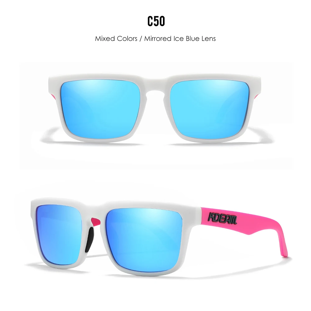 Enhanced Sport Polarized Sunglasses with Photochromic Lenses and Packaging
