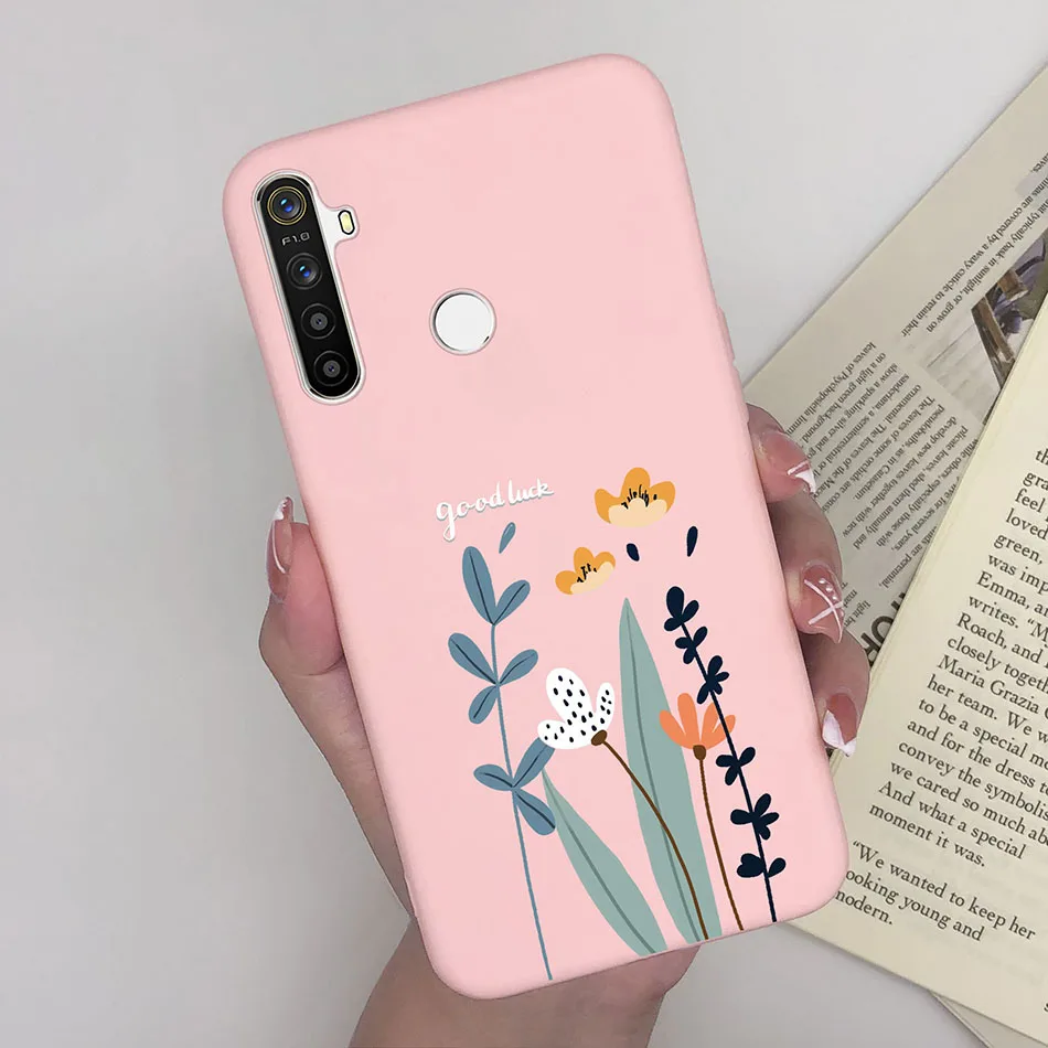 Cute Soft Matte Bumper Back Cover Phone Case