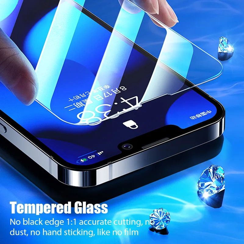 Tempered Glass Screen Protector For IPhone 16e, 16, 15, 14, 13 Pro, SE 2022 – Anti-Scratch, Anti-Fingerprint