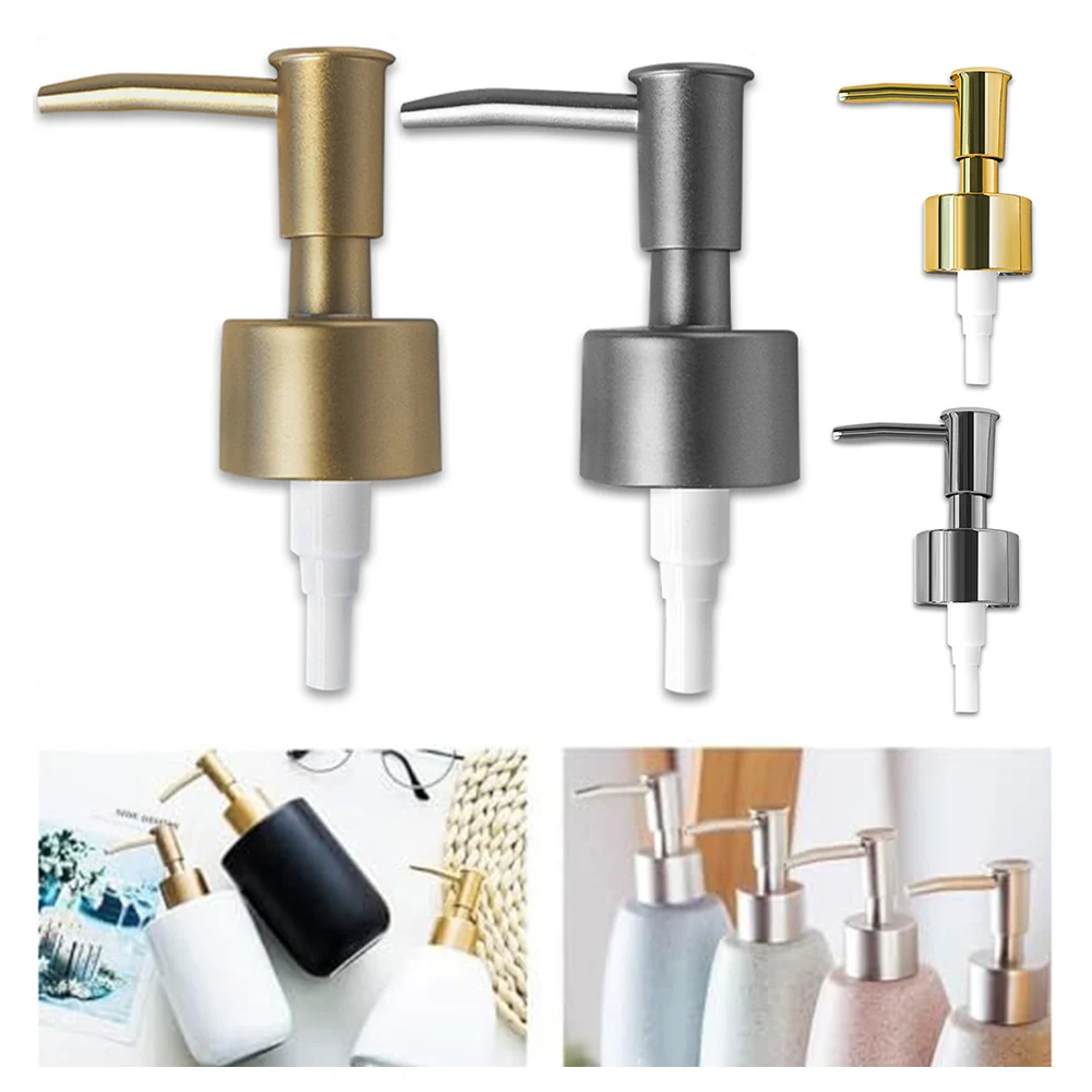 Hand Liquid Soap Pump Dispenser Head Nozzle For Bathroom Kitchen Foam Soap Shampoo Lotion Dispenser Pump Head Replacement 2
