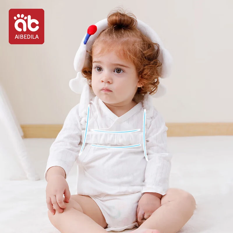 AIBEDILA Baby Head Fall Protection Pad Cushion Soft Security Memory Cotton Pillows Backpack Newborn Headrest Security Pillows 6