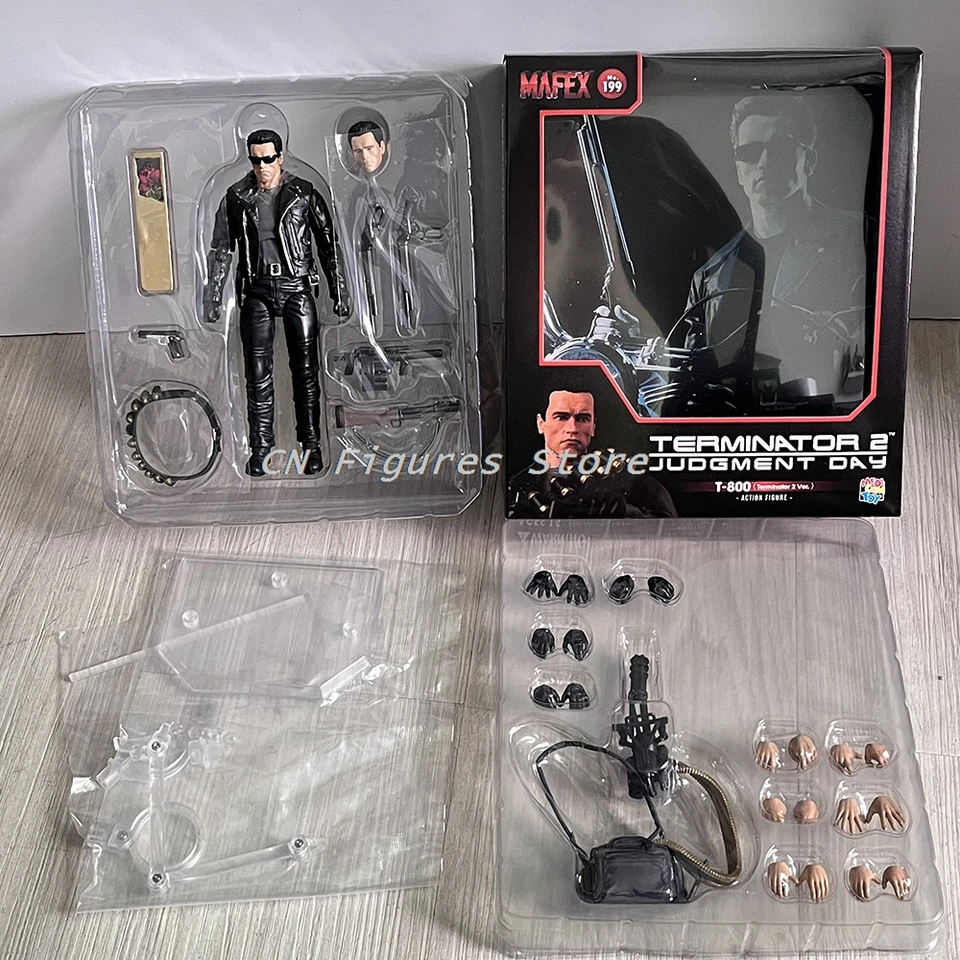 MAFEX No.199 Terminator 2 T-800 T2 Ver. Figurine Medicom Toy MAFEX No.199 Terminator 2 T-800 T2 Ver. Figurine Medicom Toy