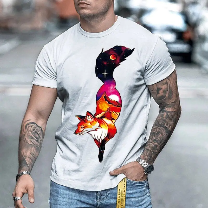 

Original Design T-shirt for Men 3D Printed Pattern Casual Round Neck Shirt QuickDrying Exquisite Women Clothing Free Shipping