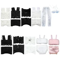 Ensemble de sous-vêtements en dentelle douce pour poupées Blythe 1/6 BJD, culotte de soutien-gorge et slip de 30cm, culotte de course, jouet pour enfants 1