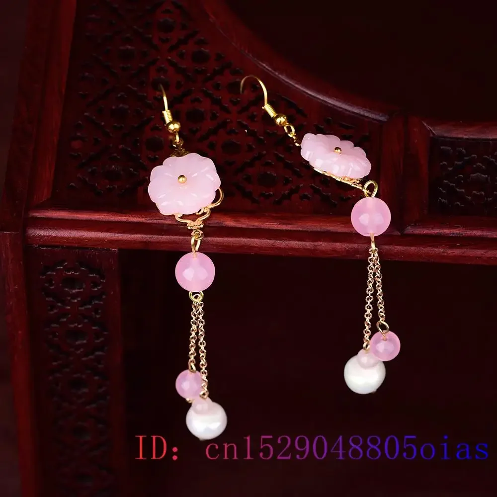 Orecchini di perle in porcellana smaltata di giada Hetian naturale per le donne accessori classici cheongsam in stile cinese gioielli in argento  36