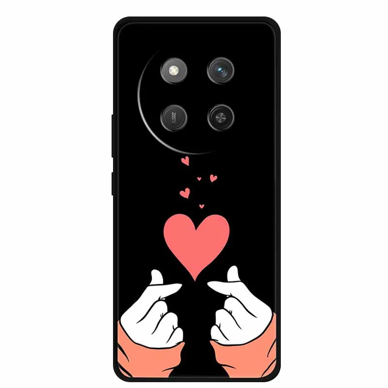 Cat Print Soft TPU Silicone Phone Cover - Lovely Painted Design