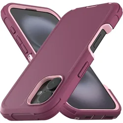 Ultimate Military Grade Full Body Protection Rugged Shockproof Dustproof Phone Case - iPhone Air (Purple Pink)