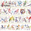 2m/Roll Birds and the Fragrance of Flowers PET Tape Masking Tape For Sticker Scrapbooking Journal Card Making Stationery 5