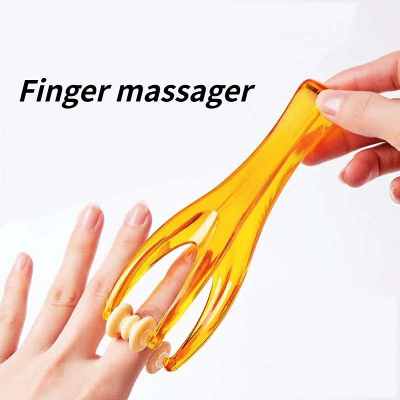 Hand Acupuncture Points Finger Joint Hand Massager Rollers Handheld