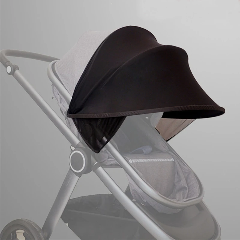 Baby Stroller Sun Visor Carriage Sun Shade Canopy Cover for Prams Stroller Accessories Car Seat Buggy Pushchair Cap Cart Awnings baby trend expedition double jogger stroller accessories	