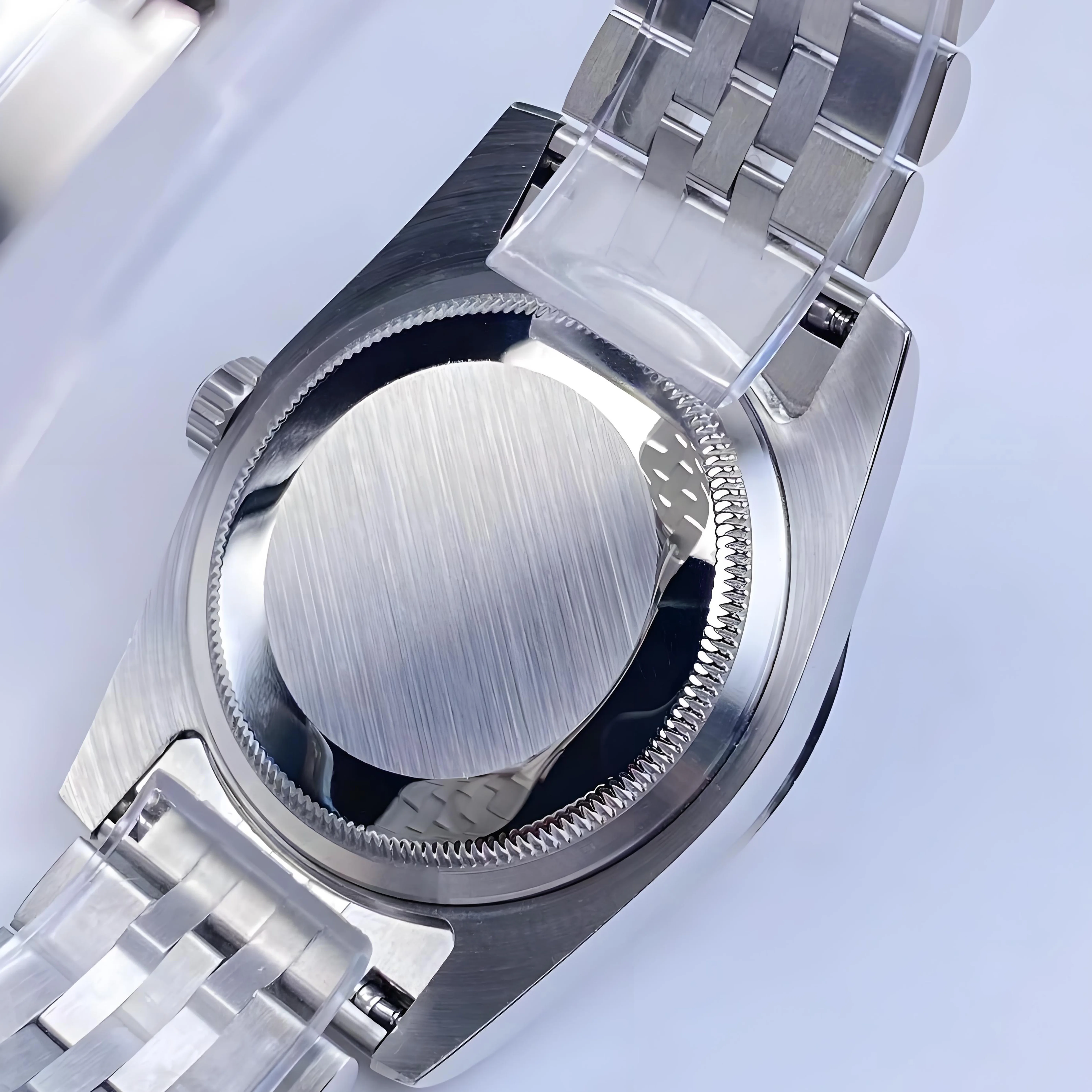 NH35 case 36mm/39mm Jubile Bracelet Sapphire Glass Watch Case for NH35/NH36 Movement 28.5mm Dial Watch Accessories